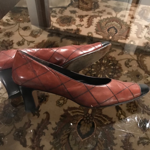 Womens all leather heels - Picture 2 of 5